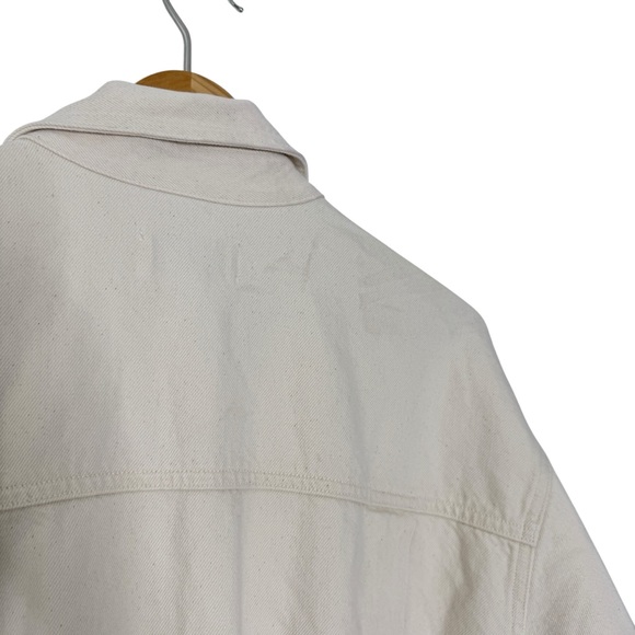 AGOLDE Tatum Denim Jumpsuit Cream - Picture 8 of 14